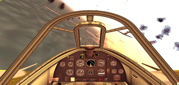 View from cockpit